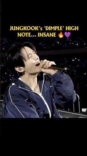 Jungkook hitting that “Dimple” high note… insane vocal🔥😭 | BTS CONCERT AT BUSAN 2026 #btsconcert2026