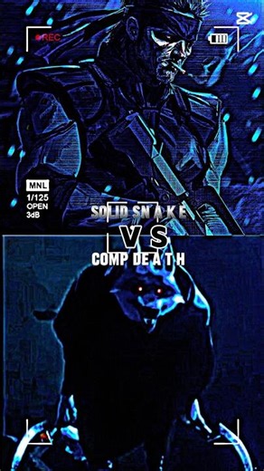 Solid Snake vs Death #edit #death #solidsnake #mgs #pussinboots