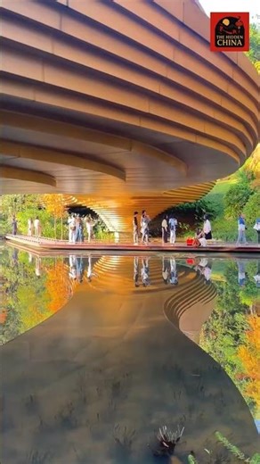 This Floating Bridge Looks Fake… But It’s Real (Guangzhou) #shorts
