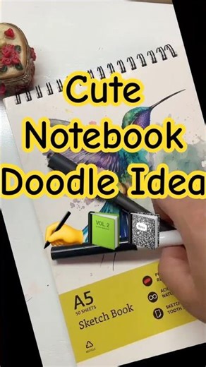Cute Notebook Doodle Ideas drawing #notebookdrawing #doodles