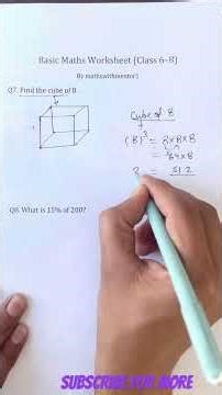 Basic Maths Series – Class 6-8 |Complete📚#SchoolMaths #MathsClass #LearnEveryday #mathswithmentor1