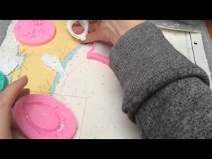 The result of the modeling paste and silicone molds experiment.