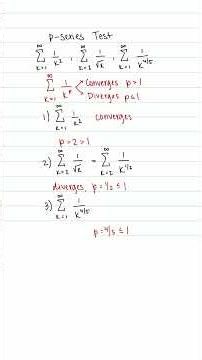 P Series Test - Examples