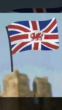 Why does Wales use the Red Dragon? #shorts #countryballs #history #wales #cymru