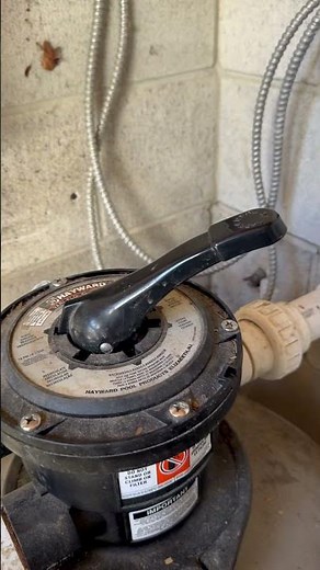 Correct way to start up pool sand filter in spring #swimmingpool #poolservice #poolfilter #poolcare