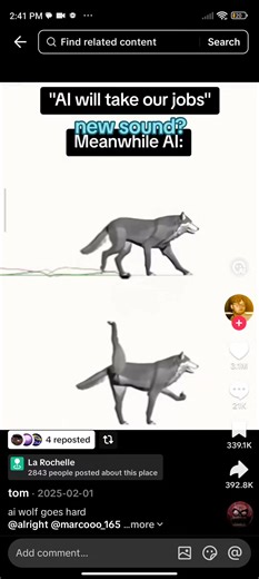 🇵🇭🌼grade 1⭐🌈 (@gradeone01)’s video of ai wolf