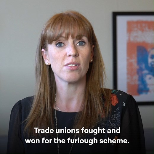 99K views · 2.8K reactions | Working people are not powerless. When we stand together as a united movement, we are strong. Hear why Angela Rayner joined a union, and what her union achieved for her. Trade unions have your back – find out how you can join one today  www.tuc.org.uk/LabourJoinaUnion | The Labour Party | Facebook