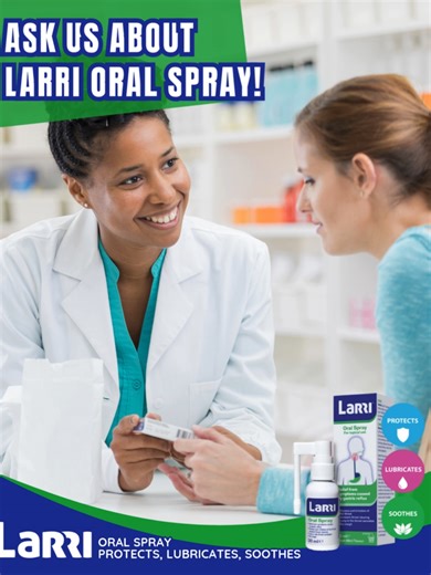 Ask Us About Larri Oral Spray! Curious about silent reflux (LPR)? Wondering if Larri is right for you? Not sure how or when to use it? We’re here to help! Drop your questions in the comments or send us a DM – no question is too small. Understanding your symptoms is the first step to feeling better. Let’s talk reflux, throat irritation, hoarseness, coughing, and more. 👉 Ask us anything about Larri Oral Spray today! #LarriOralSpray #AskUsAboutLarri #SilentReflux #LPRAwareness #RefluxRelief #Throa