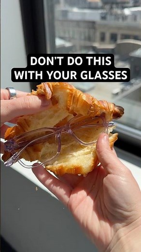DO NOT Do This To Your Glasses 😤