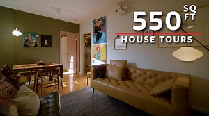 House Tour: A Family of 4 Turned This Basic 550-Square-Foot NYC Apartment into a Cozy Home