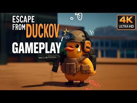 Escape from Duckov | V1.2.5 Gameplay [4K 60FPS] Survival RPG Duck World