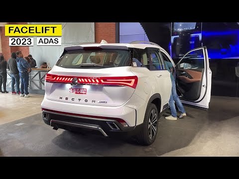 New MG Hector Plus 7 Seater Facelift 2023 - Detailed Review