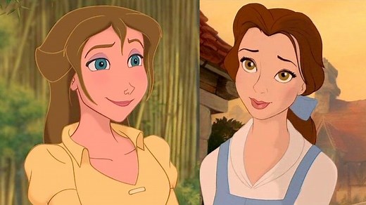 Tarzan’s Jane Is Descended From Beauty And The Beast’s Belle
