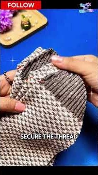 This Old Sweater Transformation Is Surprisingly Easy. #fashiontips #sewingtips #stylemistakes