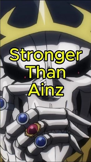Overlord’s Strongest: The One Ainz Fears | Anime Facts #anime #overlord