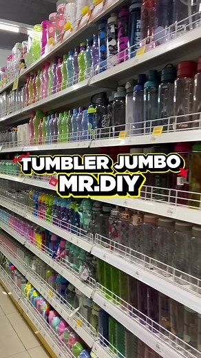 Pilih Tumbler Sesuai Gaya, Temukan di MR. DIY Terdekat Kamu!
