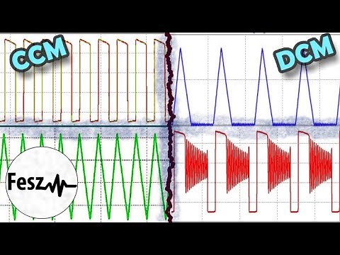 Looking at Continuous and Discontinuous Conduction Mode