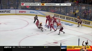 Minnesota vs. Boston U: 2023 NCAA Frozen Four semifinal highlights