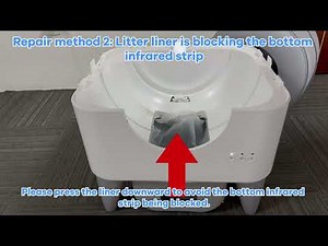 Bottom infrared anti pinch trigger