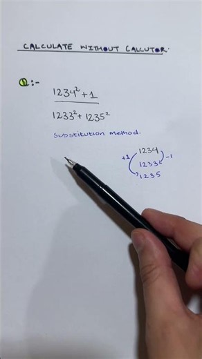 Algebraic Identities (Calculate without Calculator)