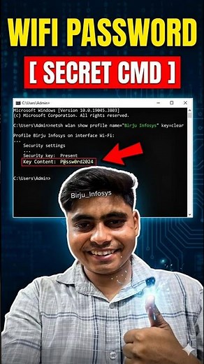How To Find WiFi Password In Laptop (NCPA.CPL Trick) 🔑📶 2026 | How To Find Wifi Password In Laptop