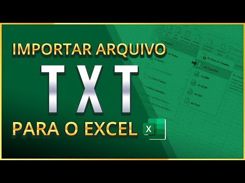 Como Importar arquivo TXT para o Excel (TXT/ CSV) - Passo a Passo