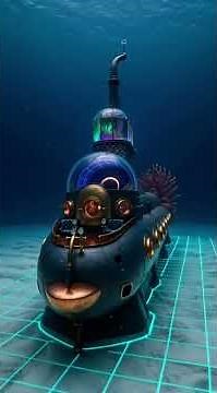 Building the World's First Underwater Steampunk Mansion! (Full Time-lapse) #viral