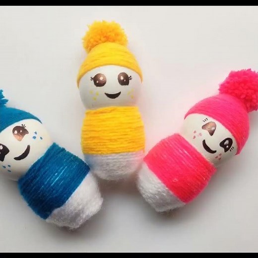 How to make Handmade Toys for Home Decor | How to make Craft with Egg Shell | Craft with Egg Shell |