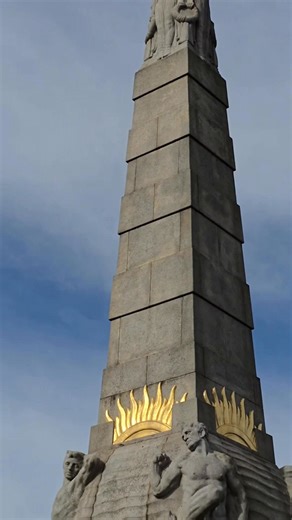 Heroes of the Marine Engine Room located on the Pier Head in Liverpool. The granite monument was unveiled in 1916 and was originally intended to commemorate the 32 engineers who stayed at their posts when the Titanic sank in 1912. Shrapnel damage from bombs during the Liverpool Blitz in World W*r II is still visible on the stonework! ⛴️🇬🇧 #Liverpool #Titanic #fyp #history #uk | Brian Jones