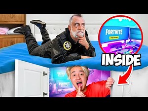 I Built a SECRET Room To Hide From Bounty Hunter!