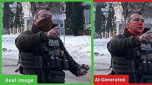 AI images and internet rumors spread confusion about ICE agent involved in shooting