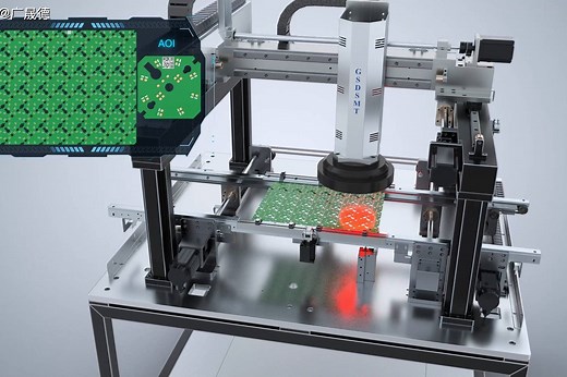 在线型AOI检测设备工作原理