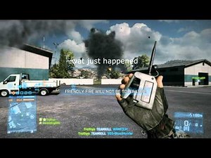 BattleField 3 The Ultimate Trolling Method (C4 OWN TEAM)