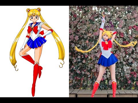 Characters from Sailor Moon in REAL LIFE - cosplay