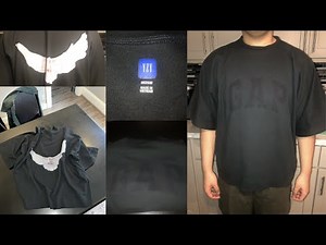 YEEZY GAP BALENCIAGA NO SEAM DOVE TEE Review & Try On
