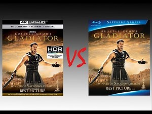 ▶ Comparison of Gladiator 4K SDR vs Gladiator 2009 Blu-Ray Edition