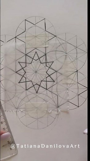 Drawing a Sacred Symbol from Scratch — Watch It Come to Life | Part 2