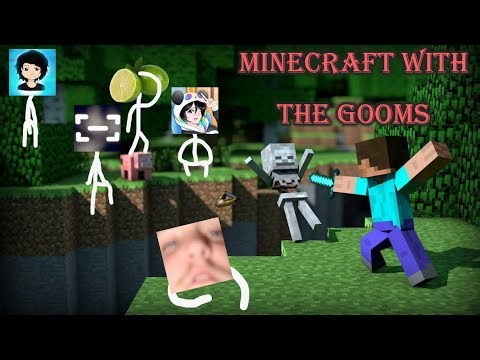 Minecraft with the GOOMs (But first we're watching @PrizmPanda play Smash Bros Melee)