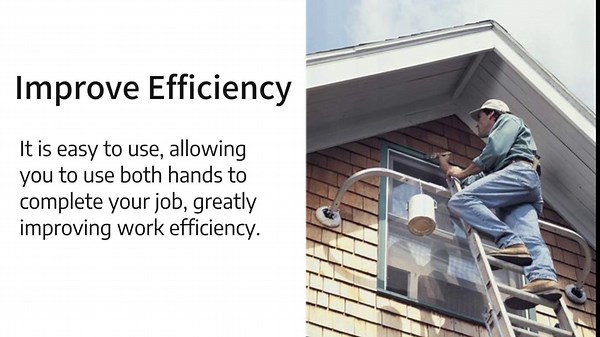 Swivel Pot Hook for Securely Hanging Paint Cans and Other Containers, 7-3/4''Swivel Paint Pail Hook - Hang Paint Pails on Ladder and Windowsill, 6Pack