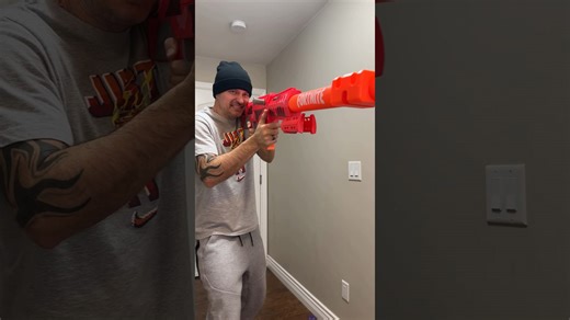 Nerf war clones: Armed robbery!