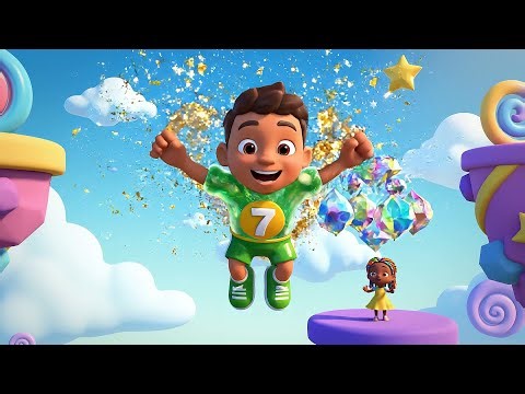 Fall Guys Jelly Contestant Tossed by a Boulder | Nursery Rhymes for Kids & Baby Songs