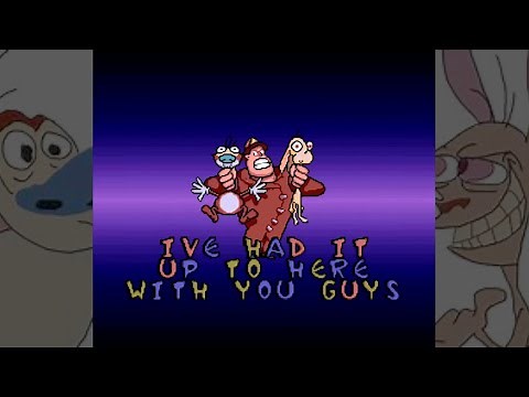 The Ren & Stimpy Show: Fire Dogs - Game Over (SNES)