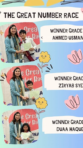 48 reactions · 4 comments | Junior section organized Inter-House Mental Math Competition – The Great Number Race! Students raced their minds with quick thinking and sharp calculation skills. It was a fun and exciting day full of learning and competition! #MentalMath #TheGreatNumberRace #InterHouseCompetition #QuickThinkers | The City School Capital Campus Islamabad | Facebook