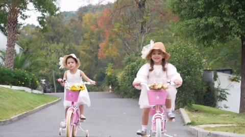 Glerc Maggie 12 inch Kids Girls Bike for Ages 2-4 Years Child, Pink