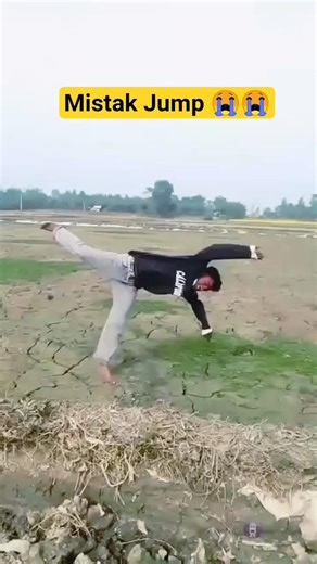 mistake jump 😭😭 #shorts #flip #youtubeshorts thankyou ❣️