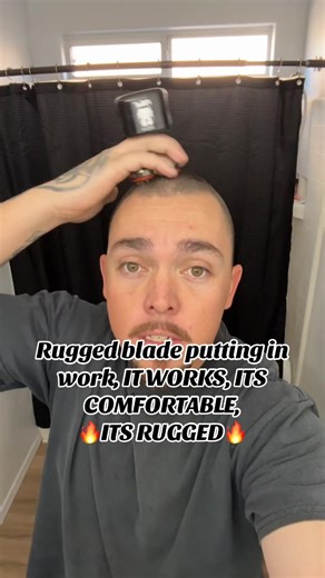 Smooth buzz cut with Pit Bull shaver comfort 💯💪🏽🔥 try it for yourself if you want daily buzz cut maintenance with ease #skullshaver #90secondshave #hairremoval #ruggedblade
