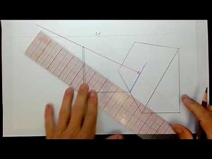 102. Perspective Drawing: Shadows on Inclines using Parallel Light