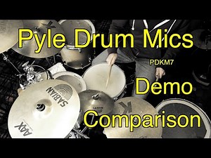 Pyle Drum Mic Test Review Demo Comparison