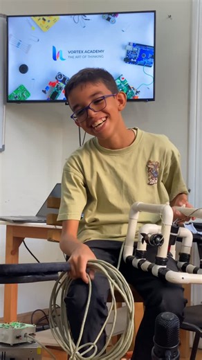 Vortex Robotics on Instagram‎: "Get ready to hear what our students think about SeaPerch 2025! 🛠️🌊 Stay tuned for SeaPerch 2026!😍 This exciting competition is for kids aged 6 to 12👧👦, taking place in Egypt with an opportunity to compete internationally in the USA🇺🇸 A perfect hands-on experience to boost your child’s skills and creativity! To fit around school schedules and exams, training sessions are held once a week for 3 months. 📌 Register now to secure your child’s spot!🔥 https://do