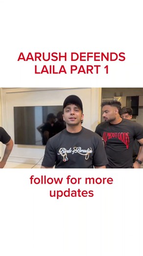 aarush defends laila #laila #aarushbhola #funny #lockupp2 #lockuppshow